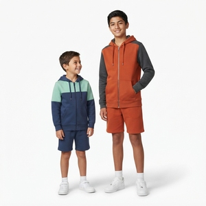 Sweat-shirt à capuche en polaire pour enfants, garçons et filles, chaud et confortable, vêtements décontractés d'hiver pour l'extérieur - Product Image 1