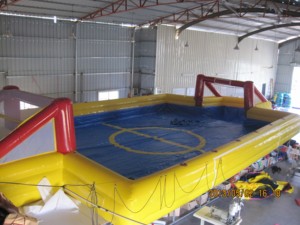 Cancha de Fútbol Inflable en Oferta, con Material de PVC y Capacidad de 1000 kg, para Entretenimiento Comercial al Aire Libre - Product Image 3