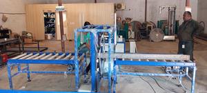 Máquina Envolvedora Orbital Horizontal Automática de Tubos de PE con Film Estirable para Tubos de Acero, Correa Roja Siemens - Product Image 2