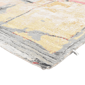 Alfombra de Lana Anudada a Mano con Diseño Abstracto, Alfombra Moderna y Minimalista para Sala de Estar de Lujo - Product Image 4