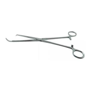 Pince à éponges chirurgicales manuelle en acier, droite et courbée, pour la manipulation et la fixation des pansements, idéale pour l'hôpital – Meilleures ventes - Product Image 5