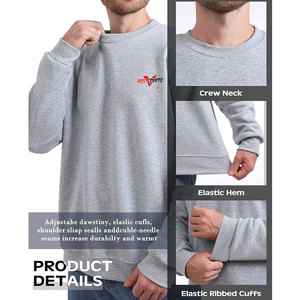 Sweat-shirt pour homme à prix de gros, avec logo personnalisé, design tendance, sweat-shirt pour homme le plus vendu - Product Image 2