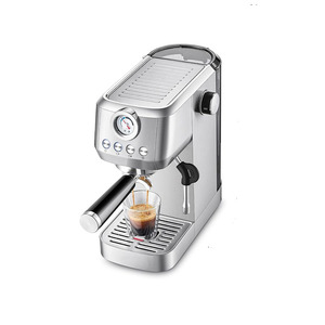 Cafetera Espresso Portátil Sudex HM1102MM, 20 BAR, Acero Inoxidable, Cafetera Eléctrica con Vaporizador de Leche - Product Image 5