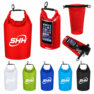 OEM Waterproof External Frame Dry Backpack Manufacturer Wholesale Supplier Touch <b>Screen</b> <b>Window</b> Polyester 600D 21L Capacity for - Product Image 2