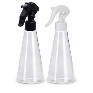 Bouteille conique en plastique PET de haute qualité OEM 250 ml, emballage cosmétique de qualité alimentaire, impression sérigraphique personnalisée, étiquette estampée à chaud - Product Image 5