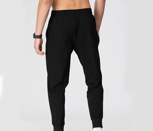 Nouvel Arrivage Pantalon Jogger Évasé Streetwear Personnalisé en Polaire 100% Coton Respirant Taille Mi-Haute Élastique Devant Plat Coupe-Vent pour Homme - Product Image 4