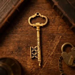 Customizable Gold Key Shape <b>Metal</b> Manual <b>Bottle</b> Cap Opener <b>Drink</b> Opener Pocket Tool Reusable Eco-Friendly Kitchen Bar Accessory - Product Image 6