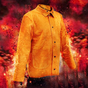 Hot Sale Custom logo Men Thick Work <b>Jacket</b> Industrial Factory <b>Worker</b> Welding Work Suit Mechanic <b>Worker</b> Uniform - Product Image 5