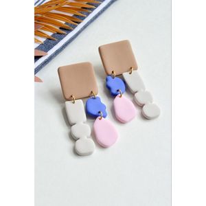 Handmade Designer <b>Resin</b> <b>Earrings</b> Luxury Finish Artistic Craftsmanship Modern Fashion Styling Durable Crystal Fashion Accessories - Product Image 2