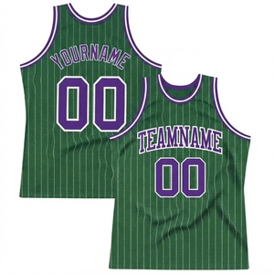 Uniformes en polyester pour hommes adultes, toutes saisons, impression de numéros d'équipe, ensemble de maillots de basket-ball personnalisés, sans manches, col en V, respirant - Product Image 1