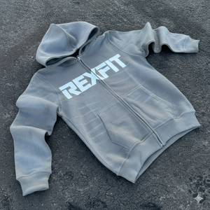 Sweat-shirts et hoodies pour hommes, impression personnalisée, streetwear, haute qualité, French Terry, strass, hoodies unisexes à fermeture éclair - Product Image 5