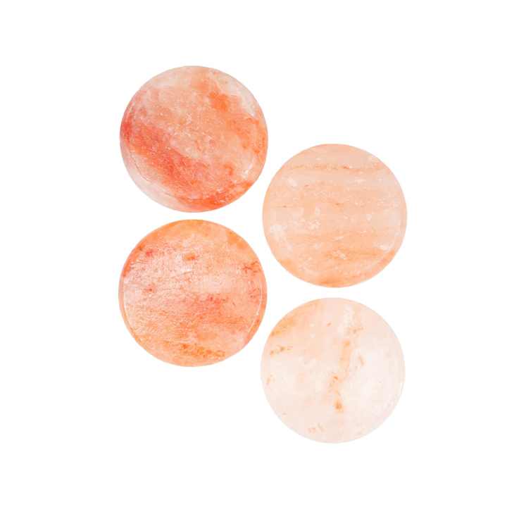 Himalayan Salt Bricks  Carved Body Massager in Love Theme Organic Material for Salt Room Spa Wall Massage
