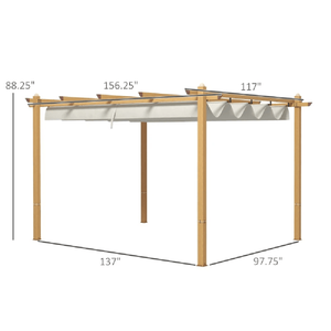 Pergola Retrattile da Esterno e Gazebo per Copertura Solare Avanzata - Product Image 2