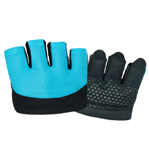 New Half-<b>finger</b> Unisex Gym Gloves With Adjustable Velcro Wrist <b>Strap</b> Polyester Uv Protection Sports Exercise Training Use - Product Image 1