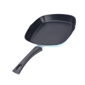 Frying <b>Pan</b> <b>Nonstick</b> Frying <b>Pan</b> Square Grip Handle Fast Heating Cooking <b>Pan</b> Scratch Resistant Skillet for Daily Meals - Product Image 5