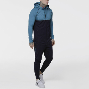 Men's <b>White</b> Hooded Tracksuit Full Zip Sweatshirt <b>Jogger</b> Set Solid Color Casual Wear Breathable Polyester Autumn Outfit - Product Image 6