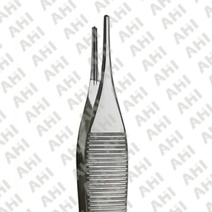 Pinces à tissus dentées Micro Adson de qualité supérieure, en acier inoxydable, certifiées CE, pour usage médical - Product Image 2