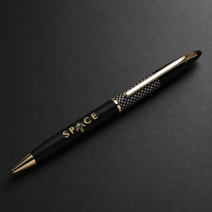 Elegant 0.5mm Black and Copper Combination Metal Ballpoint <b>Pen</b> for Gift Business School Office Use - Product Image 3