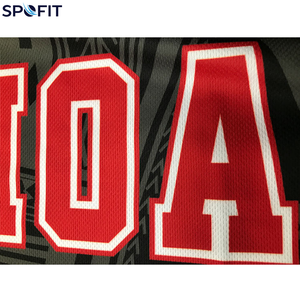 เสื้อบาสเก็ตบอลคุณภาพสูงสั่งทำพิเศษ ผ้าตาข่ายแห้งเร็ว 100% โพลีเอสเตอร์ ชุดทีมแบบกำหนดเอง เสื้อบาสเก็ตบอลสั่งทำพิเศษสำหรับกีฬา - Product Image 3