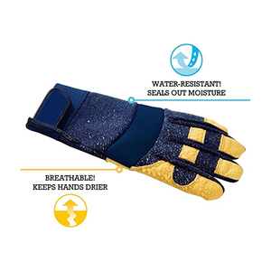 Guantes de Trabajo de Cuero 100% Genuino en Oferta, Personalizables, de Alta Calidad, Guantes de Seguridad - Product Image 3