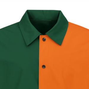 เสื้อแจ็คเก็ตโค้ช A&M FAMU ฟลอริด้า แบบสั่งทำพิเศษ พร้อมปักโลโก้ลายกรีก เสื้อแจ็คเก็ตกันลม 100% โพลีเอสเตอร์ เสื้อแจ็คเก็ตสไตล์เรโทร - Product Image 3