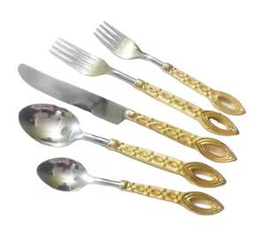 Ensemble de couverts professionnels en acier inoxydable pour cuisine et salle à manger, durables, pour la restauration - Product Image 1