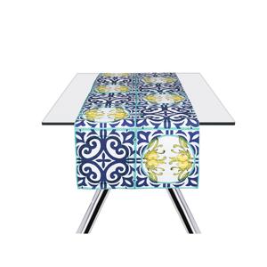 Chemin de table Excelsa Amalfi en coton 45x140 cm multicolore - Product Image 3
