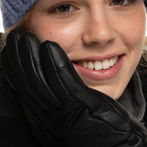 Guantes de Esquí y Snowboard de Cuero de Alta Calidad a Bajo Precio, Impermeables, Antideslizantes, con Logotipo Personalizado, Tallas y Colores a Elección - Product Image 4