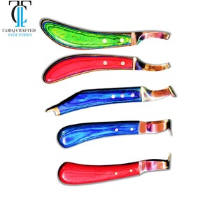 Couteau de fermeur en acier inoxydable ultra-affûté pour le soin des sabots de cheval, équipement vétérinaire, exportateur - Product Image 6