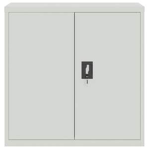 2-Door Gray Office Steel Filing <b>Cabinet</b> 35.4' - Product Image 3