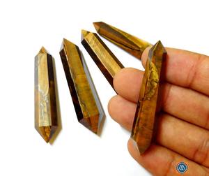 จี้คริสตัลควอตซ์ธรรมชาติทรงแท่งขัดเงาปลายเดี่ยวปลายคู่รูปหัวใจสำหรับผู้หญิงเด็กผู้หญิงขายส่งสำหรับงานแต่งงาน - Product Image 3