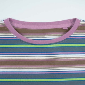 <b>Striped</b> Design OEM Custom <b>Men's</b> Clothing <b>Shirts</b> Plus Size High Street Style Summer Wear Crewneck Short Sleeve <b>Men</b> <b>T</b> <b>Shirts</b> - Product Image 2