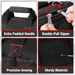 Nouvelle sacoche de rangement pour outils unisexe de haute qualité, imperméable, pour usage extérieur, multi-poches, capacité accrue de 30 %, nouvelle solution de rangement pour outils - Product Image 6