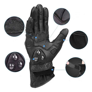 Guantes de Carreras Transpirables para Motocicleta, Guantes de Protección con Pantalla Táctil para Motociclistas, Guantes para Motocicleta para Hombre - Product Image 2
