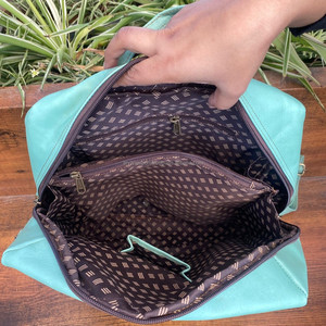 Nueva moda de cuero reciclado para viajes de negocios, mochila escolar para acampar, mochila con estampado de animales, mochila convertible multifunción - Product Image 6