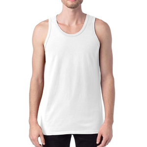 เสื้อกล้ามออกกำลังกายผู้ชายแบบไร้แขน ออกแบบเองได้ ระบายอากาศดี ผลิตจากใยไผ่ 100% เป็นมิตรกับสิ่งแวดล้อม รับผลิตแบบ OEM ODM - Product Image 1