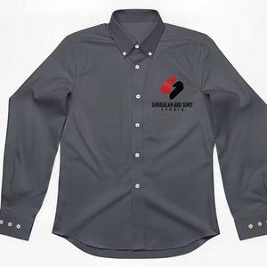 เสื้อเชิ้ตผู้ชายพรีเมียมลำลอง แขนยาว ทรงเข้ารูป ผ้าฝ้ายทวิล 100% สไตล์คลาสสิก สำหรับฤดูร้อน ขายส่งจำนวนมาก - Product Image 5