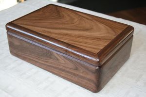 Caja de Joyería de Madera Multifuncional con Forma Personalizada, Acabado Pulido y Pintado para Decoración del Hogar - Product Image 3