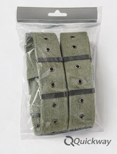 Canvas Webbing <b>Belt</b> Tactical Adjustable Utility <b>Belt</b> for Outdoor, <b>Work</b> & Adventure Olive Green - Product Image 2