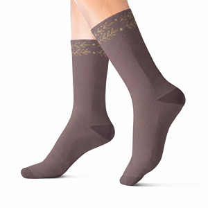 Chaussettes courtes pour femmes, motif floral imprimé sur mesure, mélange de coton respirant, coupe basse, décontractées, sportives, vente en gros - Product Image 4