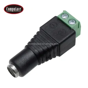 wholesale Black and green Connectors Female 2.5mm Power Plug Terminal Jack Adapter