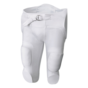 Pantalons d'entraînement de football personnalisés, 7 protections de jambe, pour jeunes et hommes, noirs, pantalons rembourrés de football américain, prix de gros, prix bas - Product Image 1