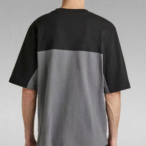 T-shirts pour hommes, couleur unie, sur mesure, nouveau style, en coton de bonne qualité, respirants, en vente en ligne - Product Image 4