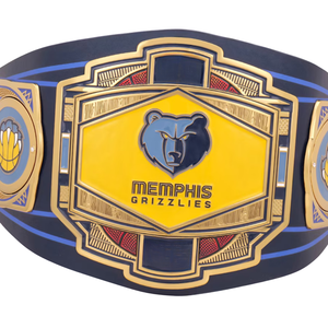 Ceinture de champion Memphis Grizzlies personnalisable, ceinture de basket-ball et de lutte de haute qualité, ceinture de titre sportif de collection pour les fans - Product Image 2