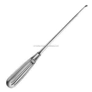 เครื่องมือผ่าตัดกระดูกแบบใช้ซ้ำได้ OEM แบบกำหนดเอง A-1 VERITAS Bone Curette ทำจากเหล็กกล้าไร้สนิมสำหรับศัลยกรรมกระดูก |   ที่ใส่เข็ม - Product Image 5