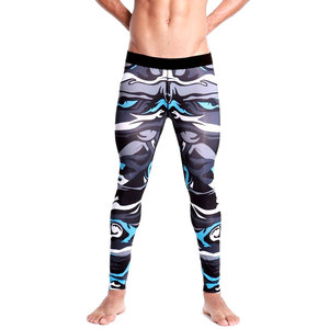 Pantalones de compresión para hombre, pantalones de compresión para BJJ, boxeo, Jiu Jitsu, leggings de entrenamiento No Gi, ropa deportiva cómoda - Product Image 1