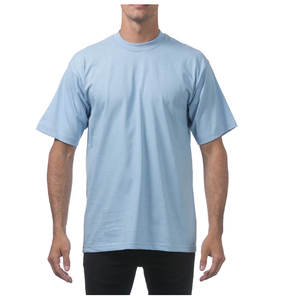 Camiseta para hombre 100% algodón orgánico, diseño liso con logotipo personalizado y tejido de punto de color sólido - Product Image 1