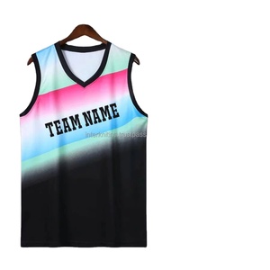 ชุดยูนิฟอร์มบาสเก็ตบอลแบบสั่งทำพิเศษพร้อมพิมพ์ลายด้านหน้า |   เสื้อเจอร์ซีย์ไซส์ใหญ่ ระบายอากาศได้ดี ผลิตจากโพลีเอสเตอร์ 100% ซึมซับเหงื่อ ป้องกันรังสียูวี - Product Image 6