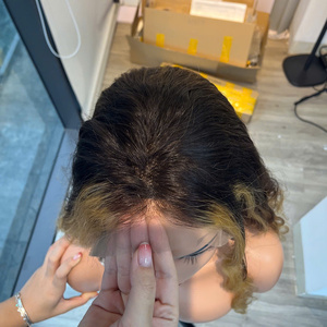 Cabello Virgen Vietnamita Ondulado Profundo Rubio, Cabello Humano de Lujo Súper Doble Trama, Envío Rápido desde Fábrica - Product Image 3