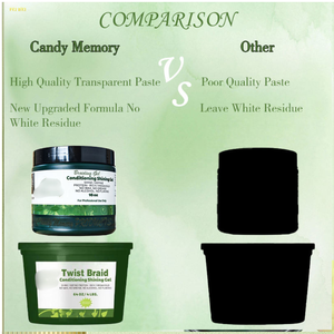 Gel Coiffant Herbal Sans Alcool Professionnel Neatbraid pour une Tenue Longue Durée, un Effet Défini et Brillant sur les Locs, les Twists et les Tresses - Product Image 6